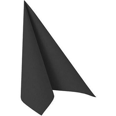 Papstar - 86245 - Schwarz - 25x25 cm - Papier-Servietten Papstar - 86245 - Schwarz - 25x25 cm - Papier-Servietten