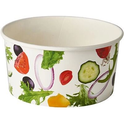 Papstar 86035 bol jetable à salade - 15cm - Publicité Papstar 86035 bol jetable à salade - 15cm - Publicité