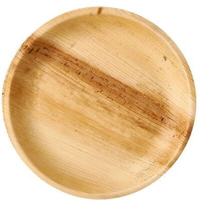 Papstar 87960 disposable dish plate - Palm leaf - Round - 23cm Papstar 87960 disposable dish plate - Palm leaf - Round - 23cm