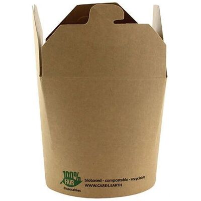 Papstar 87269 Braune Lebensmittelbehälter - 760ml, 25 Stück Papstar 87269 Braune Lebensmittelbehälter - 760ml, 25 Stück