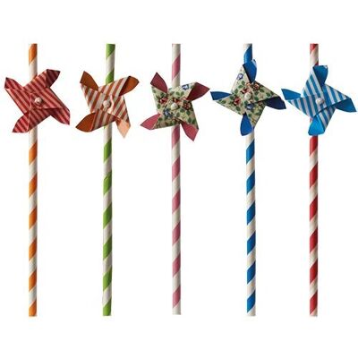 Papstar - 87781 - Bunte Farben - 50 Stk - Trinkhalme Papstar - 87781 - Bunte Farben - 50 Stk - Trinkhalme