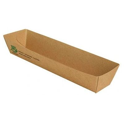Papstar 87245 biologisch abbaubar Food-Tray FSC - Umweltfreundliche Verpackung - 185x35x30 mm Papstar 87245 biologisch abbaubar Food-Tray FSC - Umweltfreundliche Verpackung - 185x35x30 mm