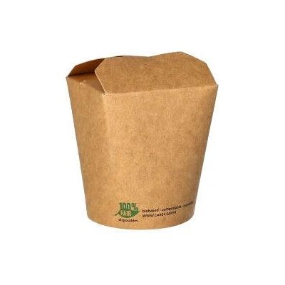 Conteneur alimentaire jetable Papstar 87268 Marron - Publicité Conteneur alimentaire jetable Papstar 87268 Marron - Publicité