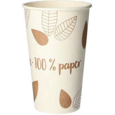 Papstar 88236 Einwegbecher - 50 Stück - 400 ml - Biologisch abbaubar Papstar 88236 Einwegbecher - 50 Stück - 400 ml - Biologisch abbaubar