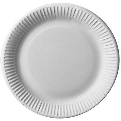 Papstar 81202 wegwerpbord - Ronde papieren bord 23cm Papstar 81202 wegwerpbord - Ronde papieren bord 23cm