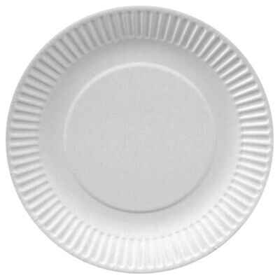 Papstar 81341 Witte ronde kartonnen schaal - Plate Papstar 81341 Witte ronde kartonnen schaal - Plate