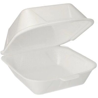 Papstar 81368 Lebensmittelbehälter - Weiß - 145x155x80mm Papstar 81368 Lebensmittelbehälter - Weiß - 145x155x80mm