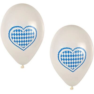 Papstar 81949 Blau Weiß Latex Partyballon - Party Balloon Papstar 81949 Blau Weiß Latex Partyballon - Party Balloon