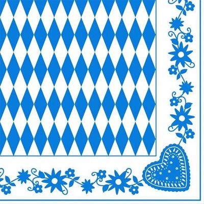 Papstar - 84489 - Blau - 40x40 cm - Napkins Papstar - 84489 - Blau - 40x40 cm - Napkins