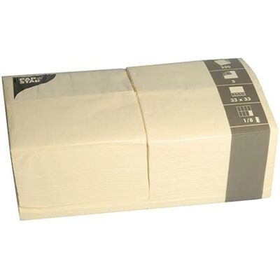 Papstar 84579 Papier Servietten - 250 Stück, 33x33cm, 3-lagig, FSC-zertifiziert Papstar 84579 Papier Servietten - 250 Stück, 33x33cm, 3-lagig, FSC-zertifiziert