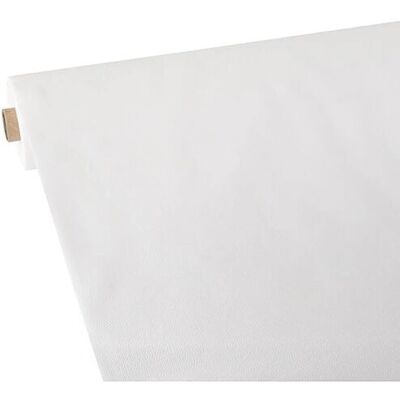 Papstar Modell 84935 Weiße Fleece Tischdecke - Tischdecke Papstar Modell 84935 Weiße Fleece Tischdecke - Tischdecke