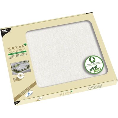 PAPSTAR - ROYAL Collection Plus - Blanco - Manteles individuales PAPSTAR - ROYAL Collection Plus - Blanco - Manteles individuales