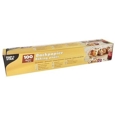 PAPSTAR Backpapier 100 m x 38 cm braun - in Faltschachtel PAPSTAR Backpapier 100 m x 38 cm braun - in Faltschachtel