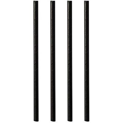 Papstar 87511 cannucce di carta ecologiche - 210mm - Nero Papstar 87511 cannucce di carta ecologiche - 210mm - Nero