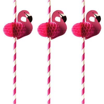 Papstar 87782 Einweg-Trinkhalme - Trinkhalme in Pink und Weiß Papstar 87782 Einweg-Trinkhalme - Trinkhalme in Pink und Weiß