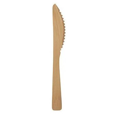 Papstar Einweggeschirr - Bambus-Messer, 170 mm, 50 Stück - Umweltfreundlich Papstar Einweggeschirr - Bambus-Messer, 170 mm, 50 Stück - Umweltfreundlich