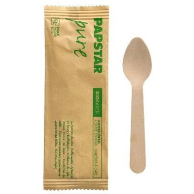 Papstar - 88450 - Bois de bouleau - Naturel - Disposable spoons - Publicité Papstar - 88450 - Bois de bouleau - Naturel - Disposable spoons - Publicité