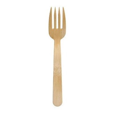 Papstar 88767 fourchette jetable en bambou biodégradable - 12cm - 50 pcs - Publicité Papstar 88767 fourchette jetable en bambou biodégradable - 12cm - 50 pcs - Publicité