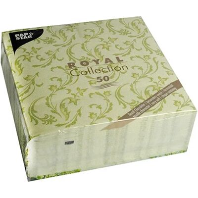 PAPSTAR Royal Oliv Green 40x40cm 50pcs - Napkin PAPSTAR Royal Oliv Green 40x40cm 50pcs - Napkin