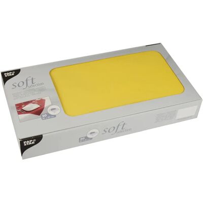 PAPSTAR - Couverture moyenne jaune 80x80cm - Mid-Size Cover PAPSTAR - Couverture moyenne jaune 80x80cm - Mid-Size Cover