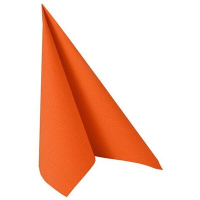 Papstar 84813 Serviettes en Papier - Orange - 40 x 40 cm - Serviettes Papstar 84813 Serviettes en Papier - Orange - 40 x 40 cm - Serviettes