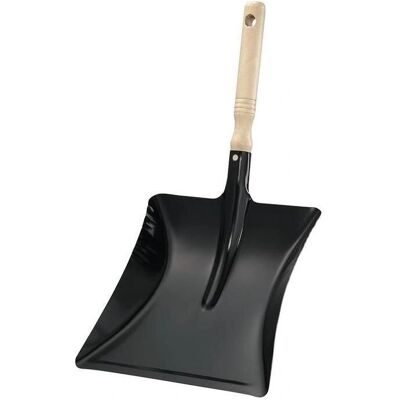 TURK - Kehrblech - noircit émaillé - Poignée en bois 220x230 mm - Dustpan - Publicité TURK - Kehrblech - noircit émaillé - Poignée en bois 220x230 mm - Dustpan - Publicité
