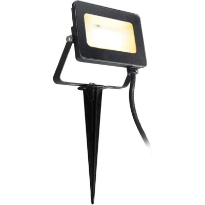 HEITRONIC Kingston LED Garden Spotlight - 1 Flame, Gray, 9cm HEITRONIC Kingston LED Garden Spotlight - 1 Flame, Gray, 9cm
