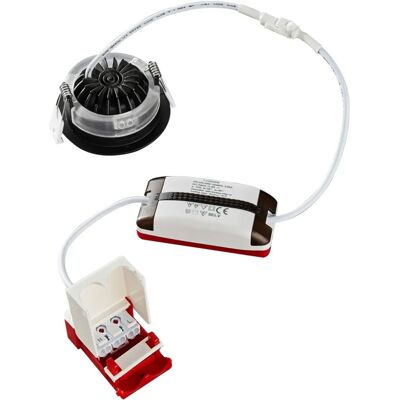 HEITRONIC DL6809 Einbaustrahler - Schwenkbar, Warmweiß, IP44 HEITRONIC DL6809 Einbaustrahler - Schwenkbar, Warmweiß, IP44