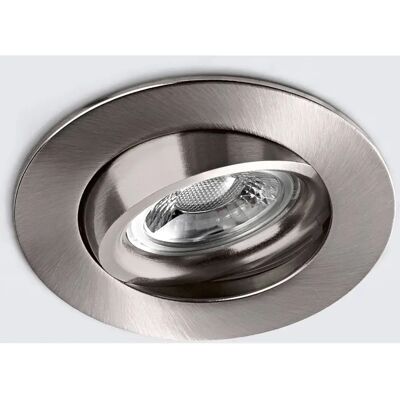 HEITRONIC DL6809 Nickel Matt 7,9cm LED Einbaustrahler - Deckeneinbauleuchte HEITRONIC DL6809 Nickel Matt 7,9cm LED Einbaustrahler - Deckeneinbauleuchte