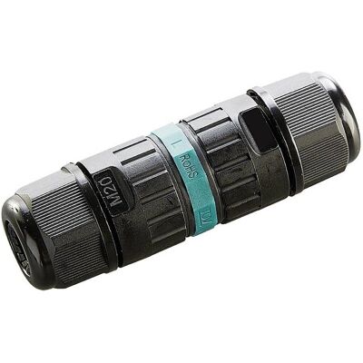 HEITRONIC Kabelverbinder IP68 - 3-poliger wasserdichter Stecker HEITRONIC Kabelverbinder IP68 - 3-poliger wasserdichter Stecker
