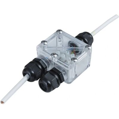 Heitronic Modell 21041 - Wasserdichter 2-Wege Verteiler Außenbereich Heitronic Modell 21041 - Wasserdichter 2-Wege Verteiler Außenbereich