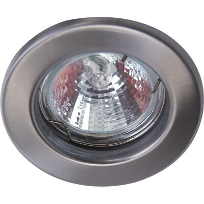 Heitronic 23550 Downlight - Stainless Steel - GU5.3, 35W - Indoor Heitronic 23550 Downlight - Stainless Steel - GU5.3, 35W - Indoor