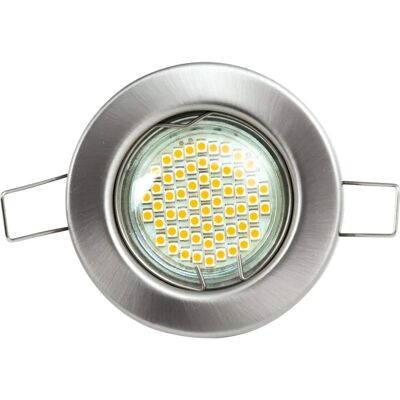 Downlight Heitronic 23550 - Acero inoxidable - GU5.3, 35W - Interior Downlight Heitronic 23550 - Acero inoxidable - GU5.3, 35W - Interior