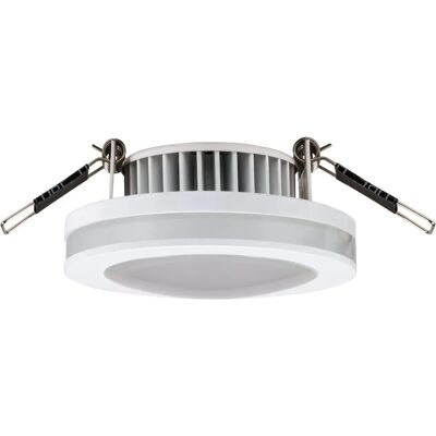 Heitronic 27776-HE LED Recessed Spotlight - 6W, 3000K, white Heitronic 27776-HE LED Recessed Spotlight - 6W, 3000K, white
