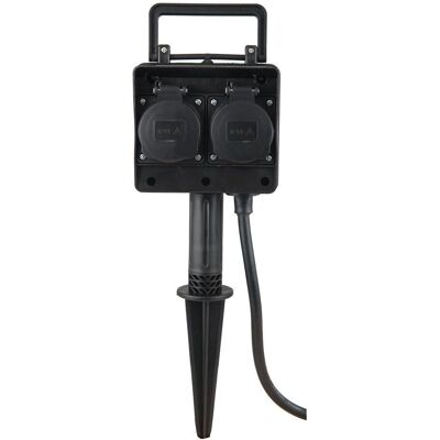 HEITRONIC Dubai Buitenstopcontact - 4-voudige IP44 weerbestendig HEITRONIC Dubai Buitenstopcontact - 4-voudige IP44 weerbestendig