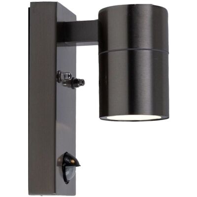 Luce da Parete Heitronic GRENADA - Acciaio Inox - Sensore di Movimento - Esterno Luce da Parete Heitronic GRENADA - Acciaio Inox - Sensore di Movimento - Esterno