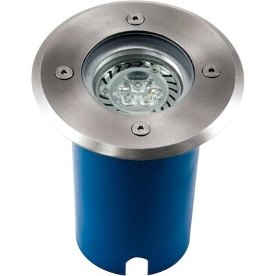 Heitronic Potsdam Stainless Steel 12cm Recessed Ground Light - Ground Recessed Light Heitronic Potsdam Stainless Steel 12cm Recessed Ground Light - Ground Recessed Light