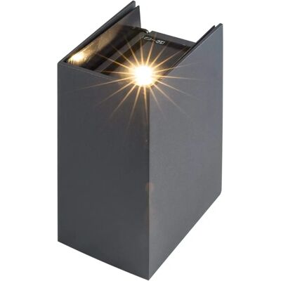 Heitronic 37062 LED Wandleuchte - Verstellbarer Lichtwinkel Heitronic 37062 LED Wandleuchte - Verstellbarer Lichtwinkel