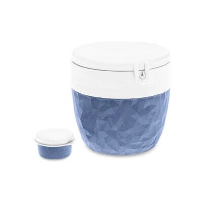 Koziol Club Lunchbox-Set - Kunststoff Blau, Weiß Koziol Club Lunchbox-Set - Kunststoff Blau, Weiß