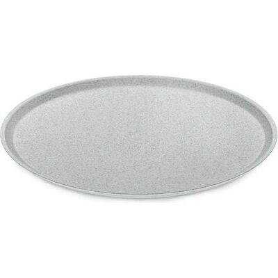 Assiette en plastique gris Koziol 3101670 - Ronde, 25,5cm - Publicité Assiette en plastique gris Koziol 3101670 - Ronde, 25,5cm - Publicité