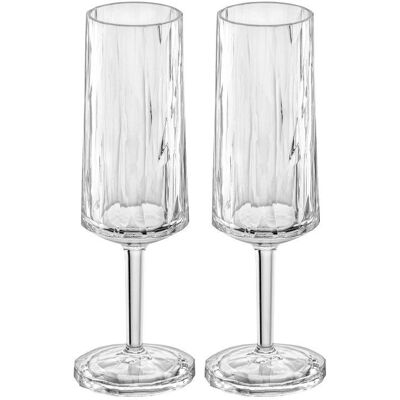 Koziol Club No. 14 Champagneglass 2 stk 100ml Koziol Club No. 14 Champagneglass 2 stk 100ml