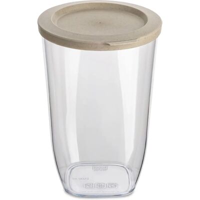 Koziol Connect Dry M Barattolo - Ermetico, 1.5L, Grigio Koziol Connect Dry M Barattolo - Ermetico, 1.5L, Grigio
