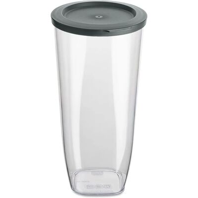 Koziol Connect Dry L 2L Vorratsdose - Schwarz, Transparent Koziol Connect Dry L 2L Vorratsdose - Schwarz, Transparent