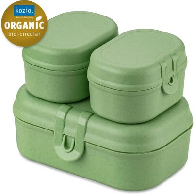 Koziol Pascal Ready Mini Grün Lunchbox - Vorratsdosen-Set Koziol Pascal Ready Mini Grün Lunchbox - Vorratsdosen-Set