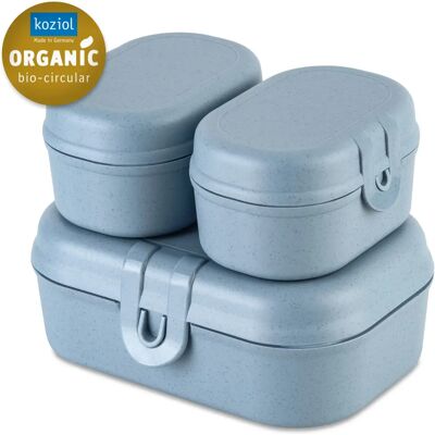 Koziol Pascal Ready Mini Blau Lunchbox Set - Lunchbox-Set Koziol Pascal Ready Mini Blau Lunchbox Set - Lunchbox-Set