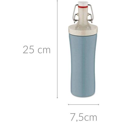 KOZIOL PLOPP TO GO Wasserflasche - Blau, 425ml, Umwelt, Hergestellt in Deutschland KOZIOL PLOPP TO GO Wasserflasche - Blau, 425ml, Umwelt, Hergestellt in Deutschland