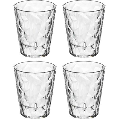 Koziol Club No. 1 Glassesett - 4 Støtsikre 250ml Drikkeglass Koziol Club No. 1 Glassesett - 4 Støtsikre 250ml Drikkeglass