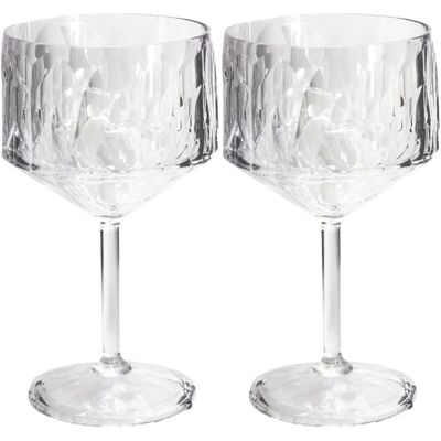 Koziol Koziol Sett med 2 Super Glass 400ml - Glassett Koziol Koziol Sett med 2 Super Glass 400ml - Glassett