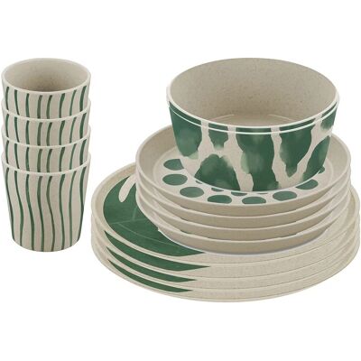 KOZIOL Monstera 16-delars servis - Modern, Stapelbar, Tyskland KOZIOL Monstera 16-delars servis - Modern, Stapelbar, Tyskland
