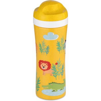 Koziol OASE AFRICA Barne vannflaske - 425ml, Gul Koziol OASE AFRICA Barne vannflaske - 425ml, Gul